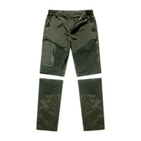 Muške odvojive teretne hlače iz nove jesenske kolekcije s Više džepova, muške radne teretne hlače vojne zelene