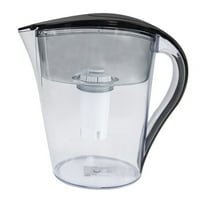 Serija vrčeva za filtar za vodu od 10 šalica, Crna, ne sadrži bucket, kompatibilna je s Bucket filterom, dimenzije