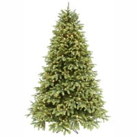 Umjetno božićno drvce od 7,5 '60, 8-funkcionalno LED pozadinsko osvjetljenje s mogućnošću promjene boje