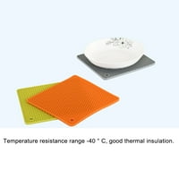 ; Četvrtasti saćasti silikonski izolirani jastuk otporan na toplinu kućni tepih za blagovaonski stol