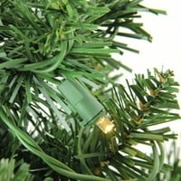 Umjetno božićno drvce od Sjevernog bora od 7,5 inča - topla prozirna LED svjetla