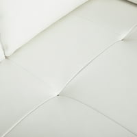 Kožni kauč u boji-Boja:Bijela