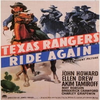 Texas Rangers ponovno voze - filmski poster
