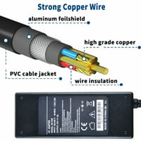 Zamjena punjača za adapter za izmjeničnu struju kompatibilan s izmjeničnim naponom za izmjeničnu struju: kabel